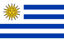 Imagen de Bandera común 60x90cm, URUGUAY