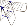 Imagen de Tendedero de ropa de pie, de metal, plegable, con alas