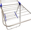 Imagen de Tendedero de ropa de pie, de metal, plegable, con alas