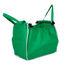 Imagen de Bolsa de TNT reforzado, con clip para carrito, con asas y bolsillo, plegable, pack x2