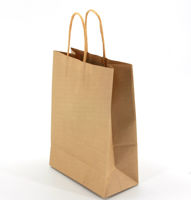 Imagen de Bolsa de papel con asa, mediana, PACK x12