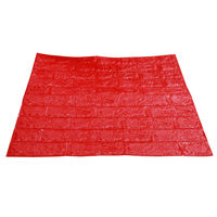 Imagen de Revestimiento adhesivo para pared ROJO