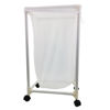 Imagen de Cesto organizador de ropa rectangular, desarmable, con ruedas, en caja