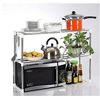 Imagen de Mueble organizador de metal, multiuso extensible, 2 estantes, en caja