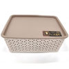 Imagen de Caja organizadora de plástico, con tapa, 20x10x26cm