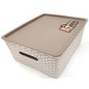 Imagen de Caja organizadora de plástico, con tapa, 29x13x35cm