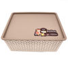 Imagen de Caja organizadora de plástico, con tapa, 29x13x35cm