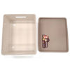 Imagen de Caja organizadora de plástico, con tapa, 29x13x35cm