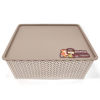 Imagen de Caja organizadora de plástico, con tapa, 34x16x40cm