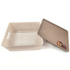 Imagen de Caja organizadora de plástico, con tapa, 34x16x40cm