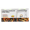 Imagen de Parrilla de acero inoxidable, patas plegables, en caja