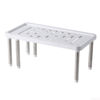 Imagen de Organizador estante de plástico, extensible 34/61x18x15.5cm, en caja