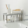 Imagen de Organizador estante de plástico, extensible 34/61x18x15.5cm, en caja