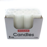 Imagen de Vela blancas x8, en caja