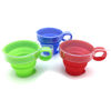 Imagen de Taza de silicona, telescópica, con tapa, varios colores