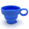 Imagen de Taza de silicona, telescópica, con tapa, varios colores