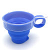Imagen de Taza de silicona, telescópica, con tapa, varios colores