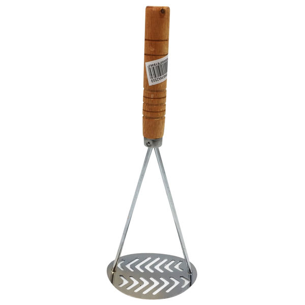 Imagen de Pisapapas de metal con mango de madera