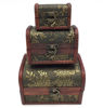 Imagen de Cofre de madera x3, distintos tamaños