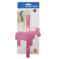 Imagen de Perchero gancho de metal, para puerta, diseños infantiles, 4 modelos, en cartón