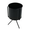 Imagen de Maceta de metal 9cm con soporte, 2 colores