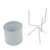 Imagen de Maceta de metal 9cm con soporte, 2 colores