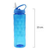 Imagen de Botella deportiva de plástico, con sorbito retráctil, 700ml, con porta hielo, varios colores