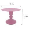 Imagen de Base de plástico, 27cm, para presentar o decorar tortas, varios colores