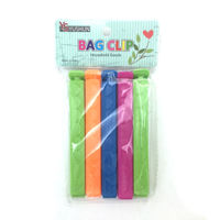 Imagen de Clips cierra bolsas x5, en bolsa