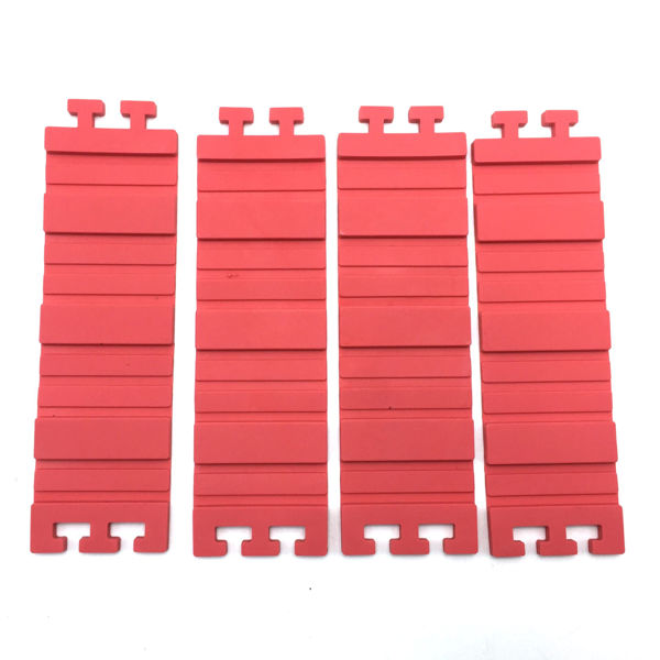 Imagen de Molde de silicona 4 tiras encastrables, para crear distintas formas de tortas
