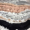 Imagen de Alfombra peluda rectangular, varios colores