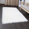 Imagen de Alfombra peluda rectangular, varios colores