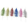 Imagen de Adorno hoja con brillantina PACK x12