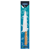 Imagen de Cuchilla 8¨ carne acero carbono mango de madera, UNIVERSAL MARTINAZZO en blister