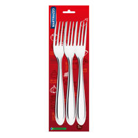 Imagen de Cubiertos tenedores de mesa x3 acero inoxidable en blister, ATUAL MARTINAZZO
