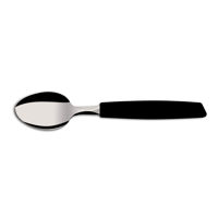 Imagen de Cubiertos cucharas de mesa x12 en bolsa acero inoxidable NEGRO, PIEMONTE MARTINAZZO