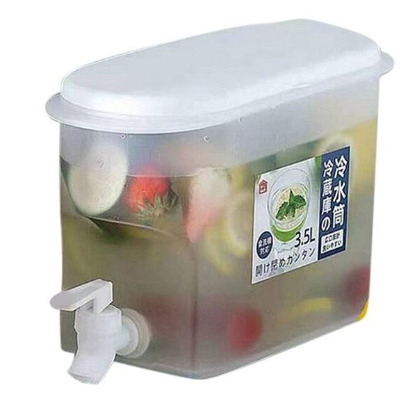 Imagen de Dispensador contenedor de plástico para líquidos con canilla