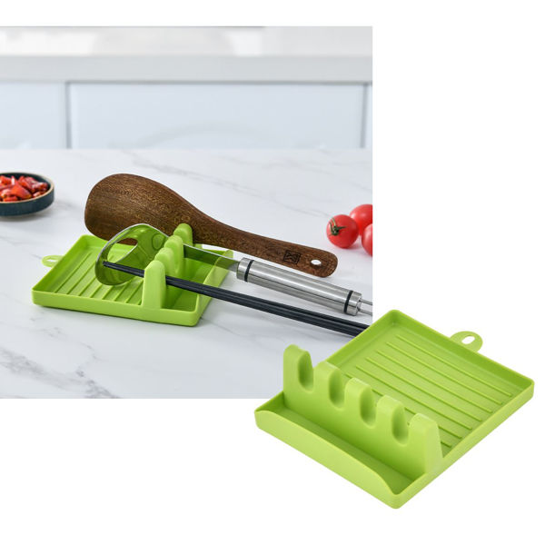 Imagen de Base soporte apoya cuchara de plástico