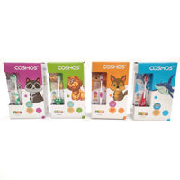 Imagen de Cepillo de dientes para niño con protector, en blister, CAJA x12