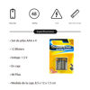 Imagen de Pila AAA x4, en blister, CAJA x12 blister