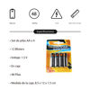 Imagen de Pila AA x4, en blister, CAJA x 12 blister