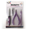 Imagen de Set de manicuría, 4 piezas, en blister