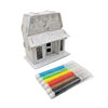 Imagen de Puzzle para colorear 3D, con 6 marcadores, en bolsa
