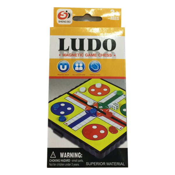 Imagen de Juego de mesa, ludo magnético, en caja