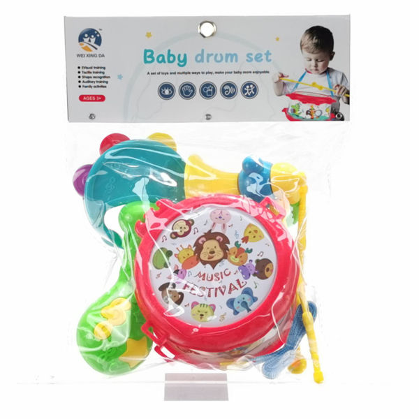 Imagen de Instrumentos musicales, 6 piezas, en bolsa