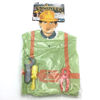 Imagen de Disfraz de constructor chaleco de nylon con accesorios en bolsa