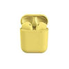 Imagen de Auriculares inalámbricos bluetooth V5.0, i12, AMARILLO