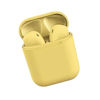 Imagen de Auriculares inalámbricos bluetooth V5.0, i12, AMARILLO