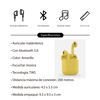 Imagen de Auriculares inalámbricos bluetooth V5.0, i12, AMARILLO