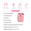 Imagen de Auriculares inalámbricos bluetooth V5.0, i12, ROSADO